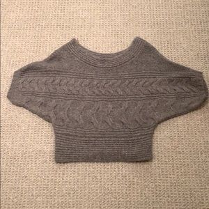 Free people gray sweater